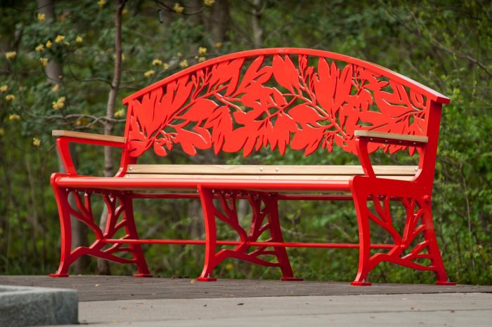 fabricated bench looks good